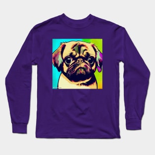 Pugalier Pop Art Long Sleeve T-Shirt